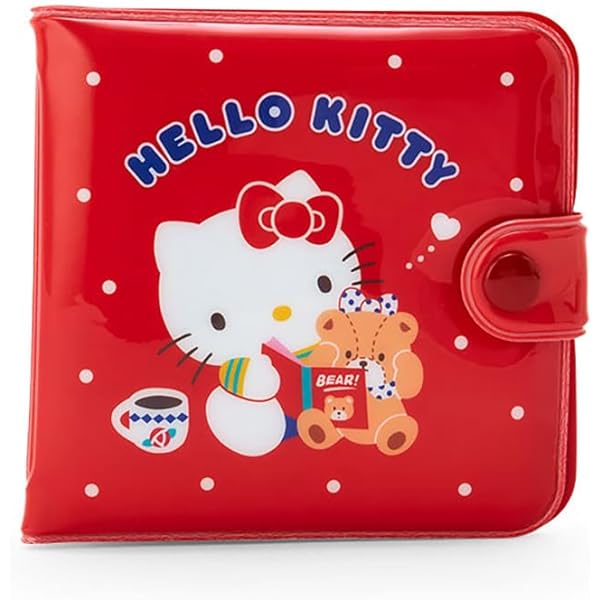 Amazon.com: SANRIO Original Hello Kitty Vinyl Kids Wallet Snap