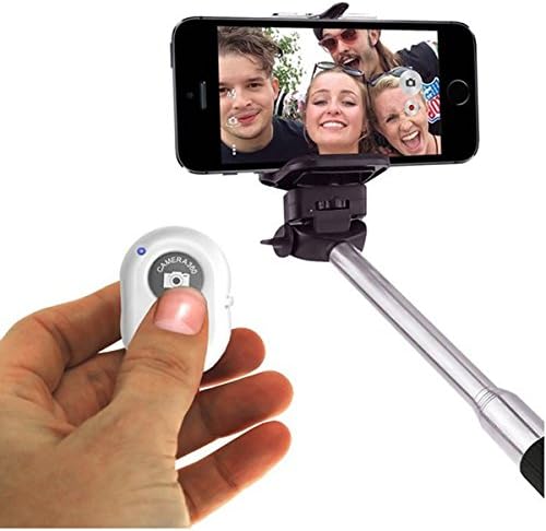 Self-timer Ajustable Baton Remote Shutter Camera Bluetooth Controller For IOS iPhone Samsung HTC (Random: Color)