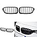 Brand New Gloss Black Front Double Line Kidney Grille Grills For BMW 3 Series F30 2012-ON