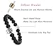 Milacolato 4Pcs Natural Stone Bead Bracelet for Girls Women Lucky Healing Bracelet (paw+heart)