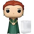 POP House of Dragon - Alicent Hightower Funko Vinyl Figure (Bundled with Compatible Box Protector Case), Multicolored, 3.75 inches