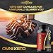Keto Weight Loss Diet Pills - Fat Burner for Men & Women - Ketogenic Supplement Created to Block Carbs and Maintain Ketosis - 800mg - 60 Capsules