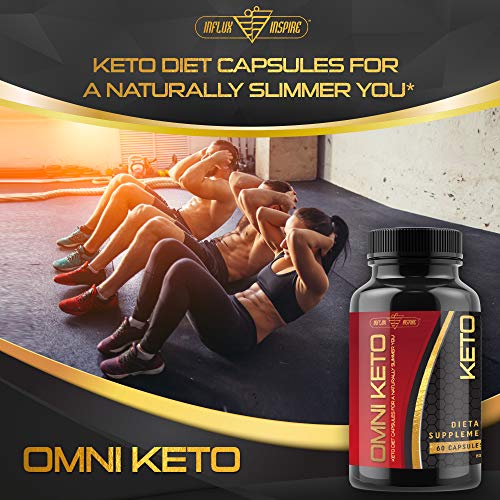 Keto Diet Pills - Weight Loss Fat Burner for Men & Women - Ketogenic Supplement Created to Block Carbs and Balance Out a Healthy Keto Lifestyle - 800mg - 60 Capsules