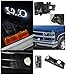Chevy C10 CK Tahoe Silverado Halo LED Black Projector Headlights+Corner Bumper