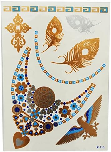 Color Temporary Tattoo Sticker W116