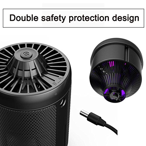 Hmlai Electric Mosquito Killer Lamp, USB Mosquito Killer UV Trap By Physical Mosquito Repellent For Camping Home