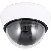Dahszhi Dome Designed Plastic CCTV CCD Security Camera Cover Black+White