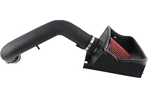 Aosuracing Cold Air Intake kit Compatible with 2011-2014 Ford F150 5.0L V8, Increases Horsepower, Towing Performance & Accele