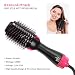 One Step Hair Dryer & Volumizer,Negative Ion Hot Air Brush, Styling Hair Dryer Brush,Ceramic Electric Blow Dryer Brush for All Hair Types with 2Pcs Hair Clipthumb 4