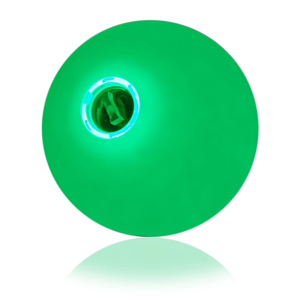 Firetoys Green 70mm LED Glow Juggling Ball