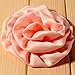 20Pcs EMAXELER Mixed Random Colors Flat-bottomed Beautiful DIY Handmade Decorative Ring Flowers for Headbands Hair Clips Scrapbooking Clothes and More Decoration 20 PCS Ring Flowers