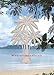Oval Palm Tree Etched Window Decal Vinyl Glass Cling - 8
