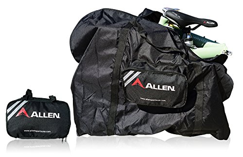 Allen Sports Folding Bike Carry and Storage Bag, 20 inch/One Size, Black