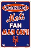 New York Mets Fan Man Cave Sign 8 X 12