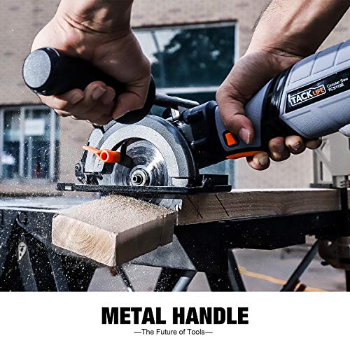 Mini Circular Saw, 6.2A TACKLIFE Premium Electric Circular Saw, Unique