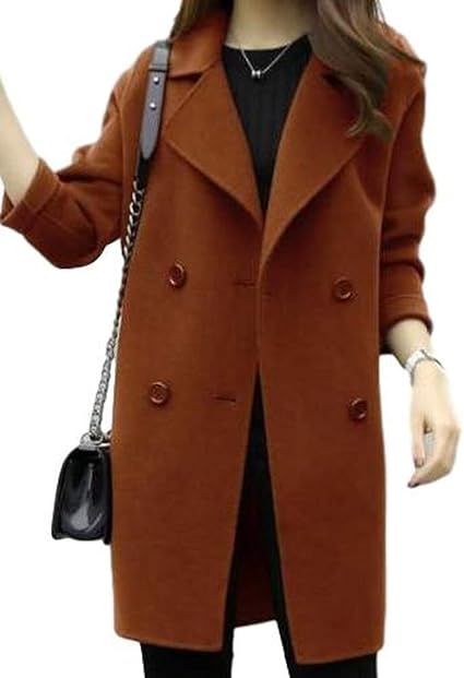 Amazon Co Jp 在庫セール フィオリア チェスターコート ミドル丈 アウター 上着 コート シンプル レディース M Xl 服 ファッション小物