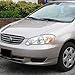 Spec-D Tuning 2LH-COR03-RS Toyota Corolla 4DR Chrome Crystal Headlights Clear Head Lamps