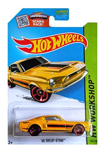 Hot Wheels - HW Workshop - '68 Shelby GT500 (Yellow) Long Card by Hot Wheels