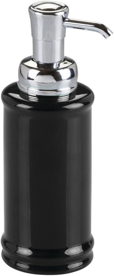 Amazon Com Interdesign Hamilton Glass Soap Lotion Dispenser