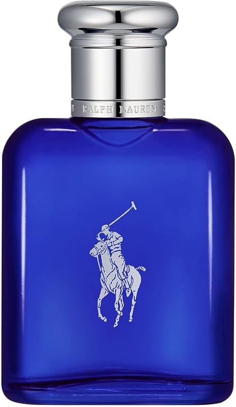 Ralph Lauren Polo Blue Eau de Toilette, Aroma Masculino e Cítrico, Intensidade Média, Fragrância Estimulante, Uso Diário, Longa Duração, Perfume de Luxo para Homem, 75 ml.