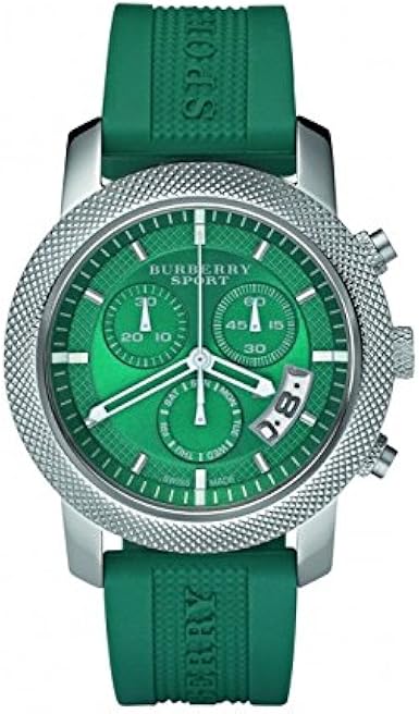 burberry watch green