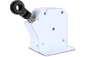 Hotrose Universal EV Charger Cable Retractor, Wall Mounted Cable Management System, Works with 20-25mm/0.78-0.98" Diameter EV Charging Cables (White)