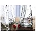 Ikea Clear Knobby Glass Vase-Snartig X3