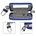 KEEPING Universal Vehicle Auto Car Remote Key Bag Case Holder Cover (Blue)