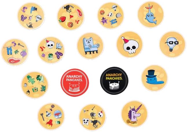 | Dobble Anarchy Pancake | Gioco di Carte | Da 7 anni | Da 2 a 8 Giocatori | 15 Minuti per partita | Multilingua (include spagnolo) — foto 2 di 7