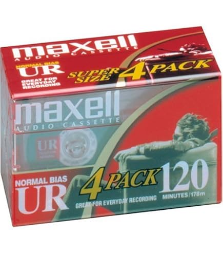 Amazon.com: Maxell UR 120 - Cassettes- Normal BIAS - Box of 10