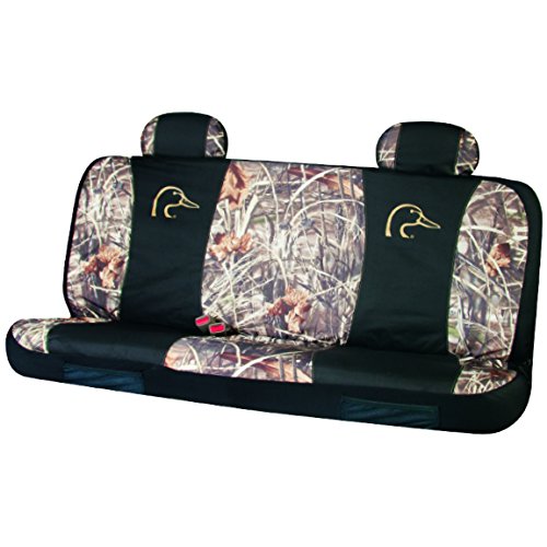 Ducks Unlimited Realtree Max 4 Camo Full Size Bench Seat Cover