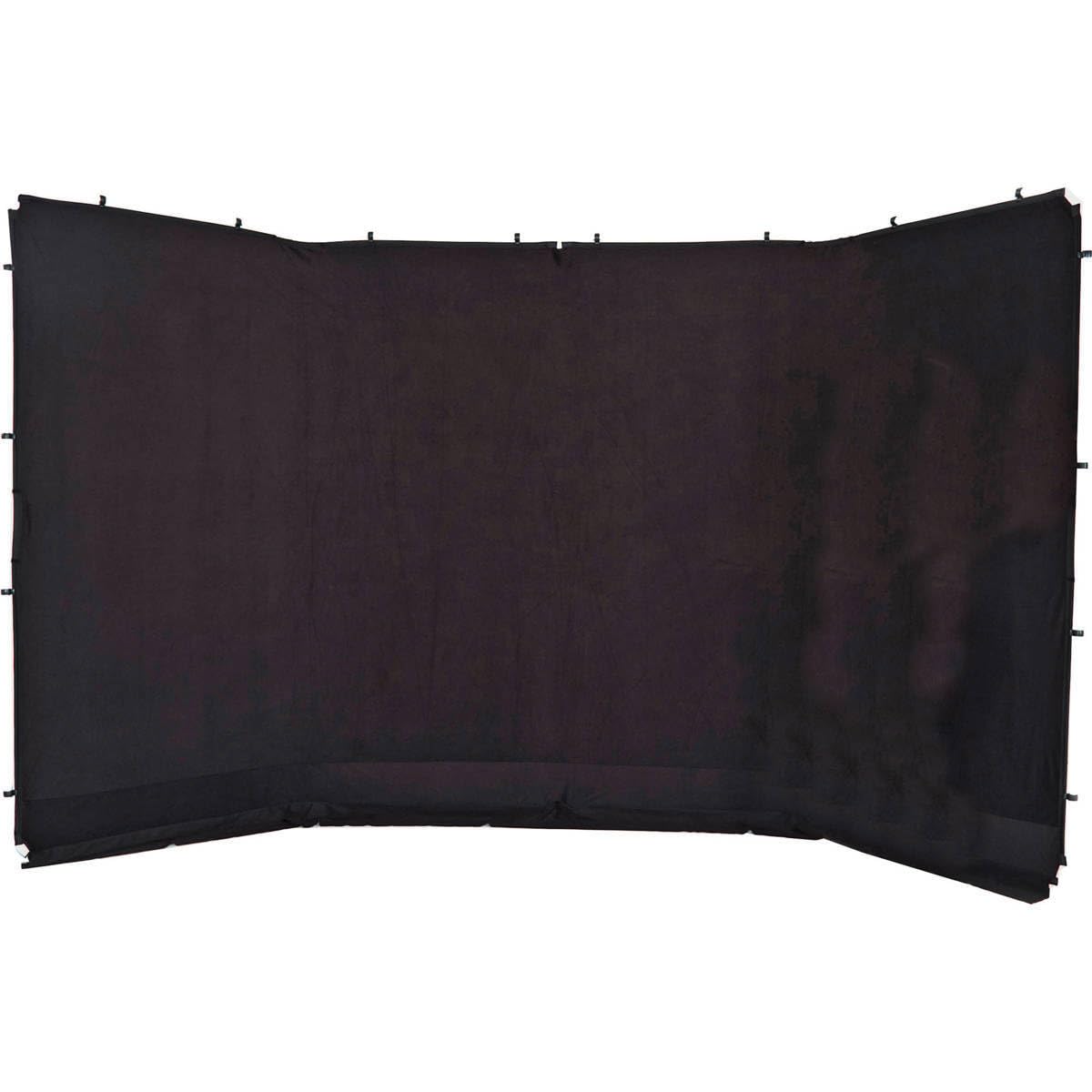 Manfrotto LL LB7625 Panoramic Background Cover - 4 m, Black