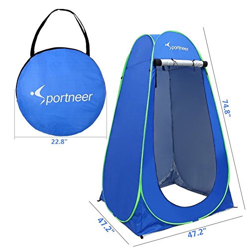 Pop Up Camping Shower Tent, Sportneer Portable Dressing Changing Room