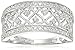 Amazon Collection Sterling Silver Multi-Heart Diamond Ring (1/5 cttw, I-J Color, I2-I3 Clarity)