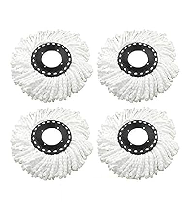 House of Quirk Pack of 4 Replacement Mop Head Refill Duster