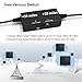 TV Antenna, 2019 Newest HDTV Indoor Digital Amplified Antennas 117 Miles Range with Switch Amplifier Signal Booster for Free Local Channels 4K HD 1080P VHF UHF All TV's - 16.5ft Coaxial Cable