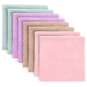 Super Soft Burp Cloths 8 Pack – Thick Baby Washcloths – Extra Absorbent – Perfect Size Large 20″ by 10″ – Light and Easy to Carry – Milk Spit Up Rag – Burpy Cloths for Unisex, Boy, Girl – Multicolored