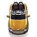 Costzon Ride On Car, 6V Battery Powered Vehicle, Manual/ 2.4G Parental Remote Control Modes Car w/Flashing Wheel Lights, Swing Function, 3 Speeds, Bluetooth, MP3, Music, Radio, Horn for Kids (Gold)