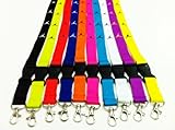 SET of 5 Michael Jordan Lanyard Jumpman Keychain Holder