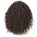 Vigorous Afro Ponytail Kinky Curly Drawstring Ponytail Synthetic Clip in Hair Extensions for African Americans Natural Hair Curly Ponytail for Women(4#)