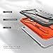 ZIZO Static Series for iPhone 8 Case Military Grade Drop Tested with Built in Kickstand iPhone 7 iPhone 6s Case Black Orange