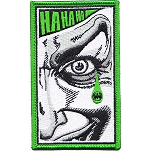 Batman DC Comics Joker Tear Patch Green