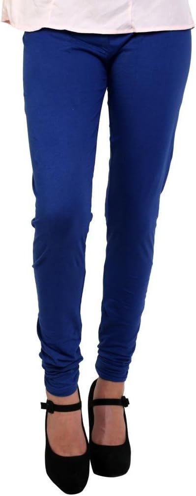 Anekaant Women's Cotton Lycra Free Size Indian Chudidar Legging