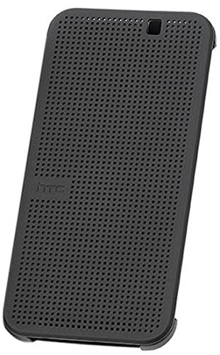 HTC Dot View Case for HTC One M9 - Retail Packaging - Black