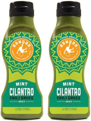 Bandar Food Chili Sauce - 2 Pack (Mint Cilantro Chili Sauce)