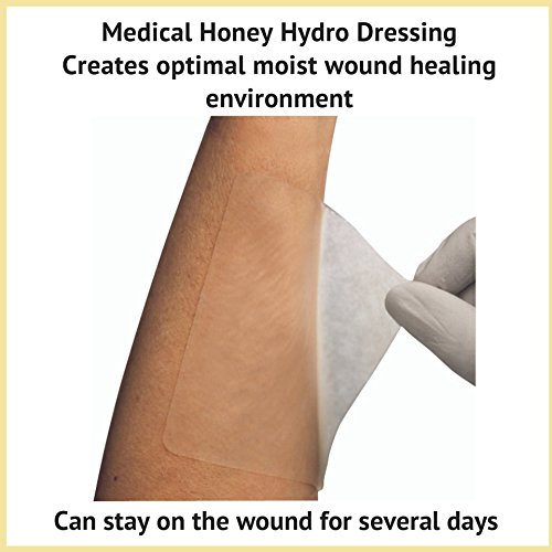 LMesitran Hydro Dressing with 30 Medical Grade Honey. Hydrogel Pad