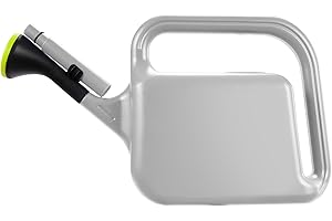 DR.UANG Outdoor Watering Can for Plants Indoor Watering Can for Houseplants 3/4 Gallon 3L (Grey)