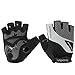 BOODUN Cycling Gloves for Men Women Half Finger Bicycle Gloves Breathable Anti-slip Gloves Gray M-XL