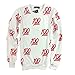 Unisex 100 Score Emoji Sweater Women/Men Pullover 3D Sweatshirt