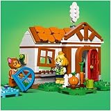 LEGO Animal Crossing Isabelle’s House Visit 77049 with 2 Minifigures Fauna view 2